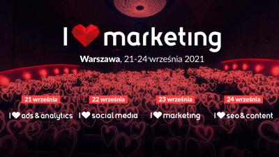 Zbliża się konferencja marketingowa - I love marketing